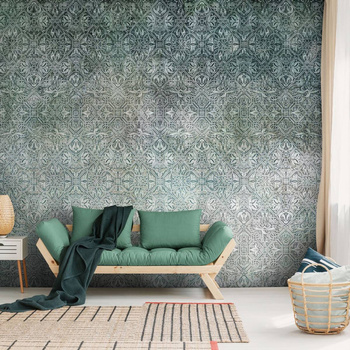 Temptation Green - Tapeta w standaryzowanych rolkach WallArt