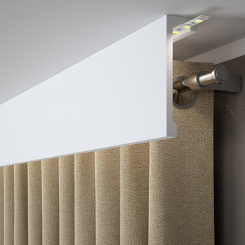Listwa karniszowa LED 14,8 cm | Mardom Decor QL036