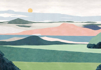 A00644 - panel Lainoa Primavera Lur Coordonne