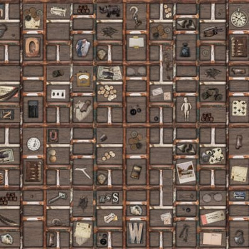 R14261 The Memory Box - Fototapeta RebelWalls