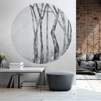 Koło Betulla - Fototapeta WallArt