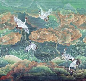 DGTRA4031- tapeta Byobu Traces Khroma