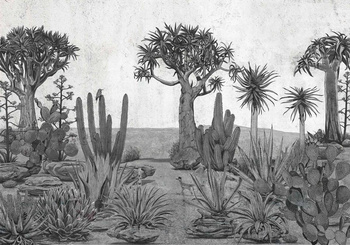 7900142 - panel Meiji Chia Seed Random Chinoiseries Coordonne