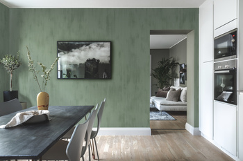 R16752 Brushstrokes, Jade - Fototapeta RebelWalls