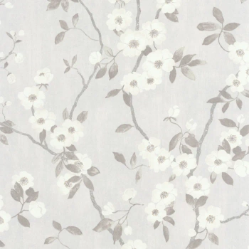 85399171 - tapeta Delicacy Spring Flower So White 4 Casadeco