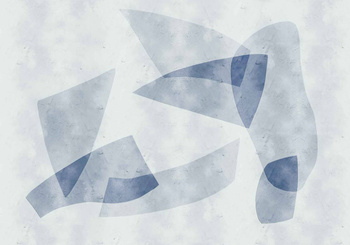 9000204 - panel Shapes Blue Random Archist Coordonne