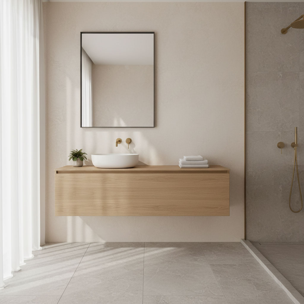 Marmorino KS w lazience