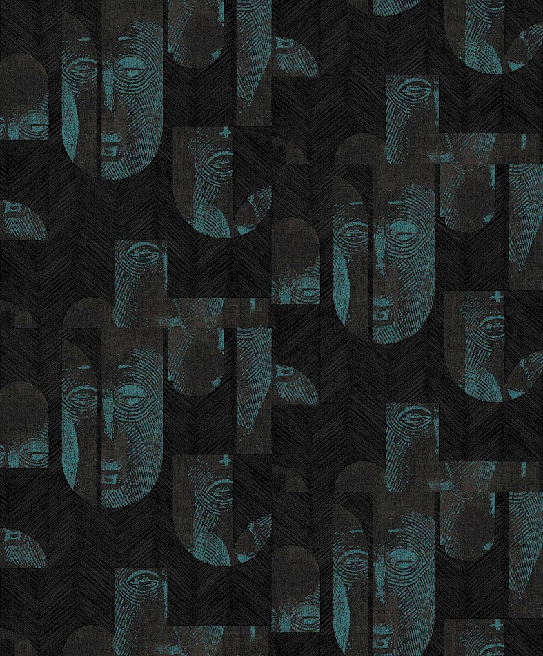 TRI303 – tapeta Mask Tribute Khroma – Khroma – zdjęcie produktu