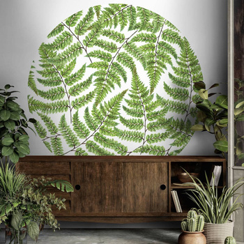 Koło Jurrasic - Fototapeta WallArt