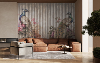 Dworskie Pawie - tapeta na wymiar