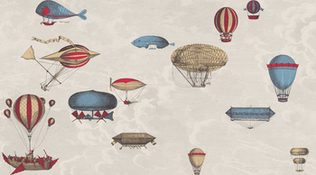 114/10020  – tapeta Macchine Volanti Senza Sempo Fornasetti Cole&Son