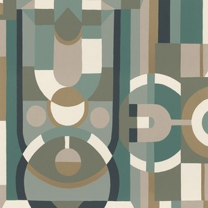 76250202- tapeta Vitrail Faubourg Des Lumieres