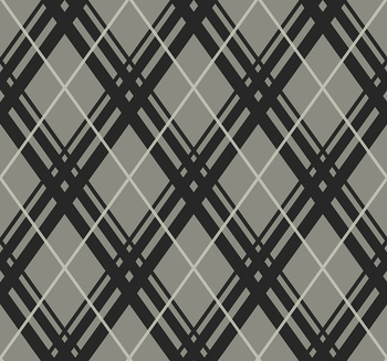 BW22000 - tapeta Bias Plaid Black & White Paper&Ink Wallquest