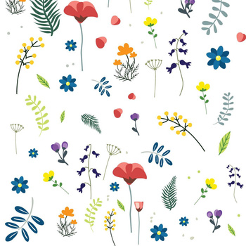 Spring Meadow - tapeta Wallart