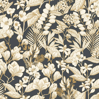 104389023 - tapeta Flower May Moonlight II Caselio