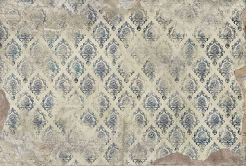 7000075 - panel Provence Damask Blue Montmartre Coordonne