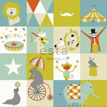 137-128704 - tapeta Circus Everybody Bonjour Esta Home