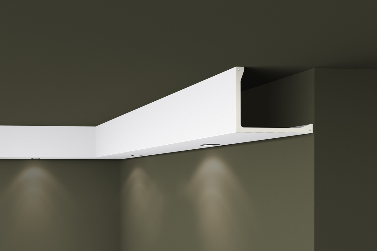 L2 – listwa gzymsowa, listwa narożna, gzyms Artsyl NMC – NMC – aranżacja wnętrza