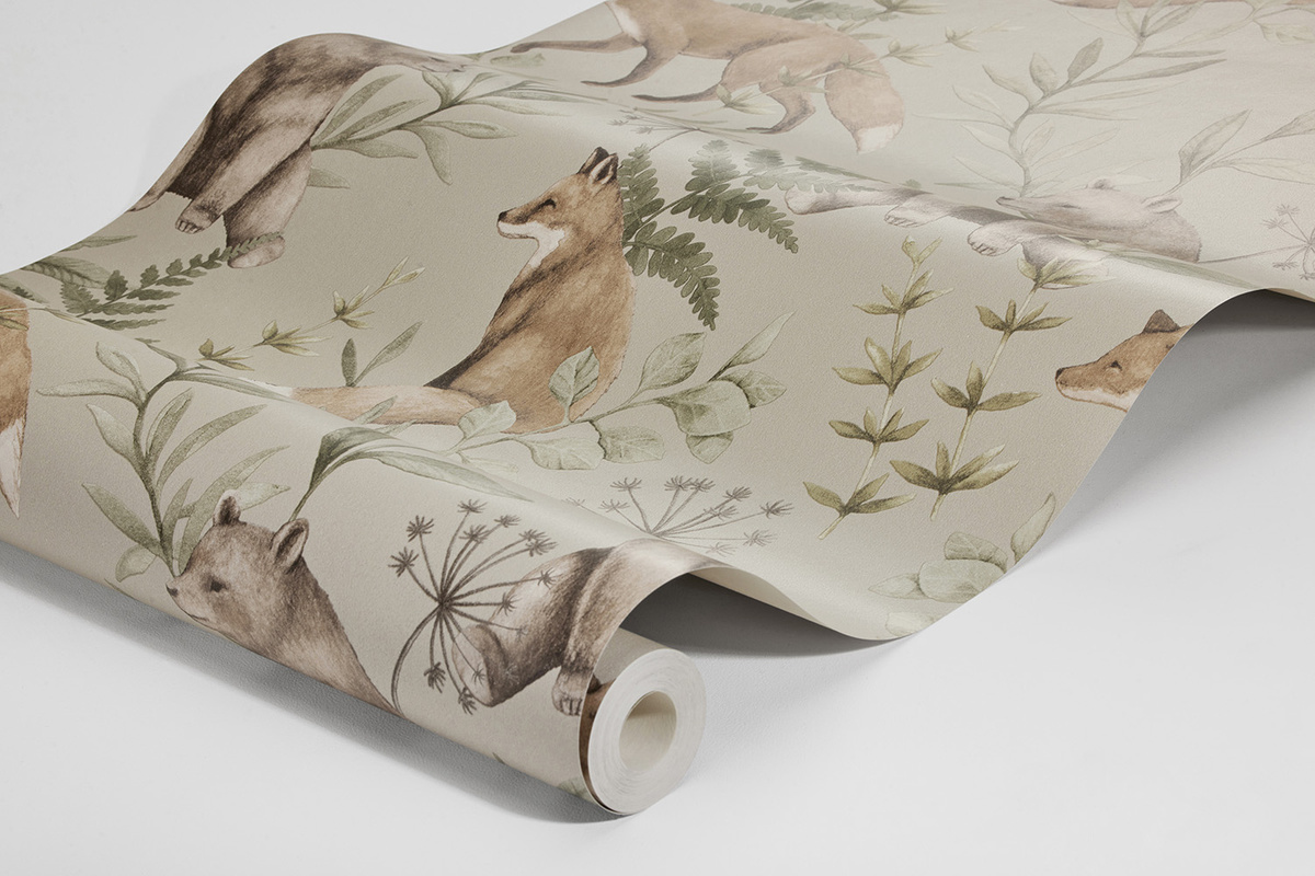 6921 – tapeta Wild Forest Newbie Wallpaper II – BorasTapeter – zdjęcie produktu