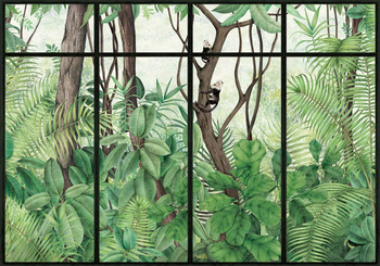 9000051 - panel Casa de Vidro Sunrise Frame Random Archist Coordonne