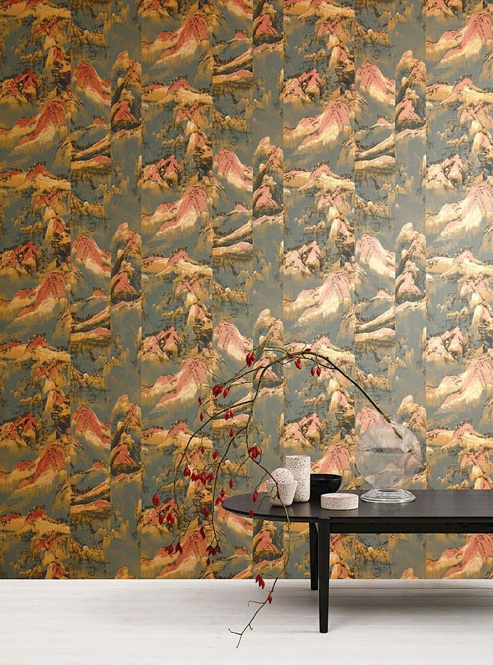 KIM302 – tapeta ścienna Akiyama Kimono Khroma – Khroma – zdjęcie produktu