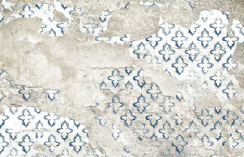 6800610 - panel Stamp Indigo Random Papers II Coordonne