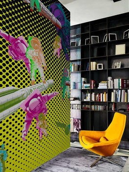 Tapeta London Art 19025 how high the moon ferruccio laviani