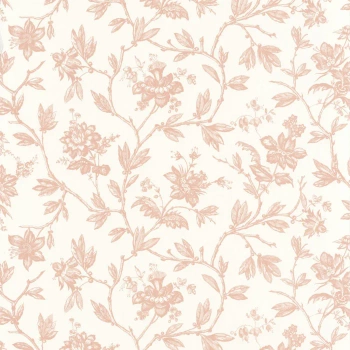 87964122 - tapeta Rosa Les Belles Toiles De Jouy Casadeco