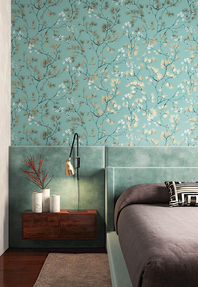 KIM102 – tapeta ścienna Haru Kimono Khroma – Khroma – zdjęcie produktu