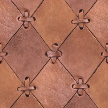 R14121 – fototapeta Leather Rhombs Rebel Walls