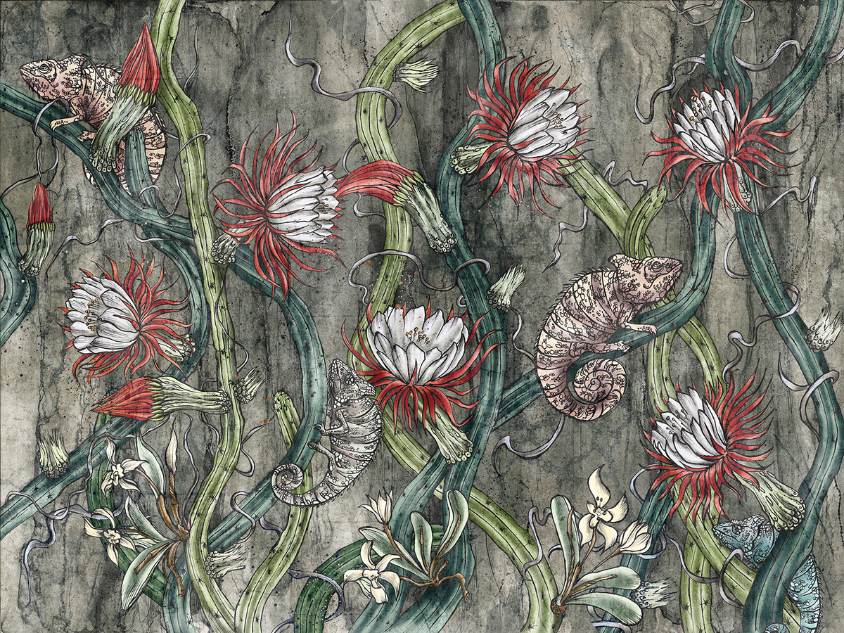 Fototapeta COLORADO 455 32 2102 WallCraft – roślinny mural ścienny