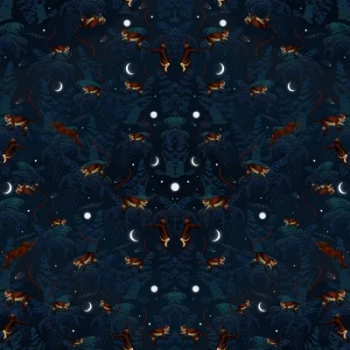 R16181 Space Monkey - Fototapeta RebelWalls