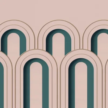 R16101 Arch Deco - Fototapeta RebelWalls