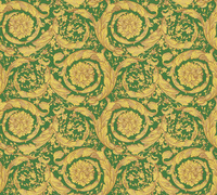 zielony || złoto
