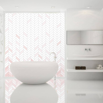 Simplicity Różowy - tapeta Wallart