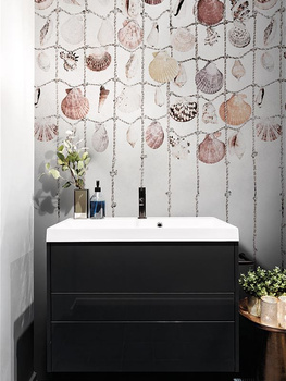 Tapeta Londonart Glass 19526 summer on a solitary beach valeria zaltron