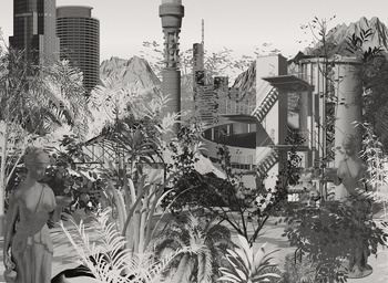 Tapeta London Art 19043 futuropolis joniubler