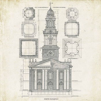 6800717 - panel Architecture Papyrus Random Papers II Coordonne