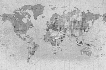 6500108 - panel Newspaper map Black Random Papers Coordonne