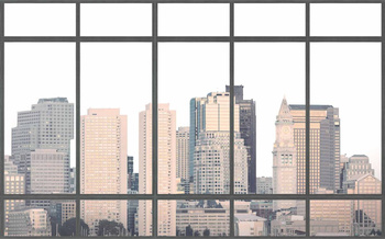 6500212 - panel Skyscraper Window Random Papers Coordonne