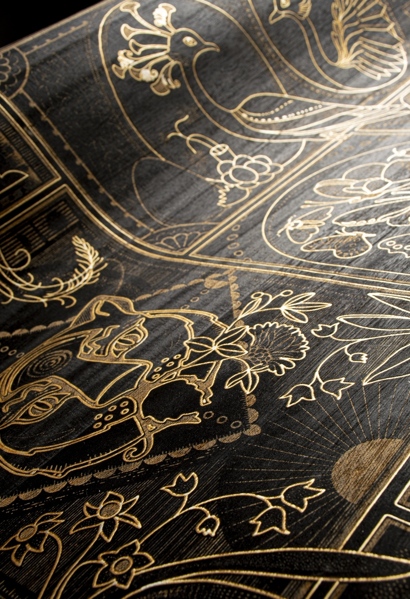 AMO4040 – tapeta ścienna Golden Tiger Memento Moooi Arte – Arte – zdjęcie produktu