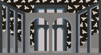 Tapeta London Art 19007 modern eclipse antonio colomboni