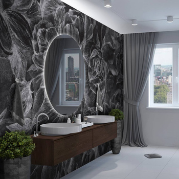 Brassica Dark - Tapeta w standaryzowanych rolkach WallArt