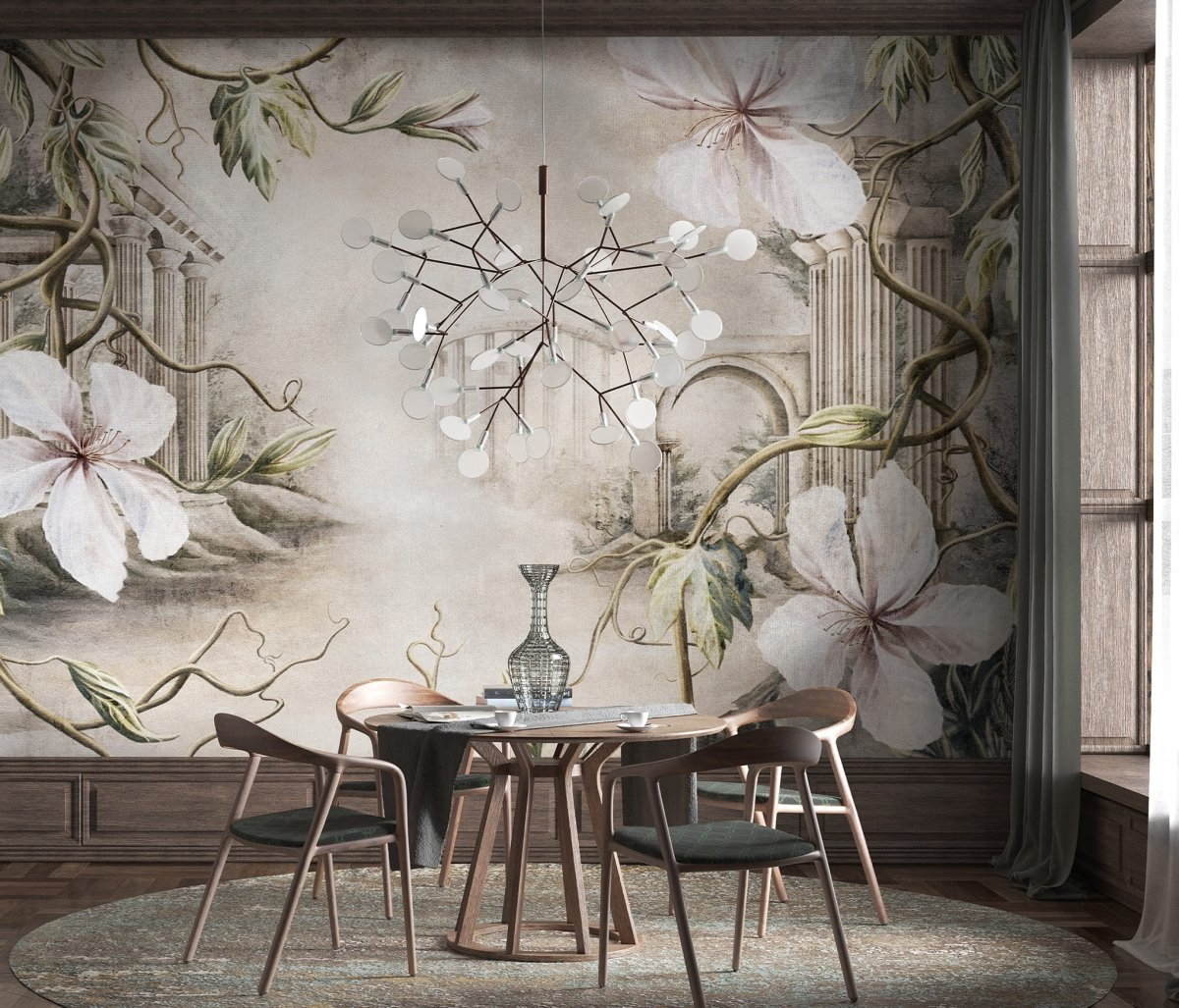 Fototapeta EDEN 640 31 2202 WALLCRAFT we wnętrzu jadalni
