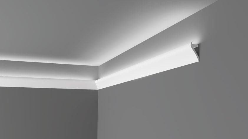 IL2 – listwa gzymsowa, listwa oświetleniowa, gzyms Arstyl NMC – NMC – aranżacja wnętrza