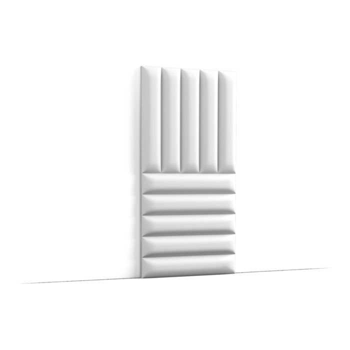 W218 QUILT panel ścienny 3D Orac Decor widok z boku