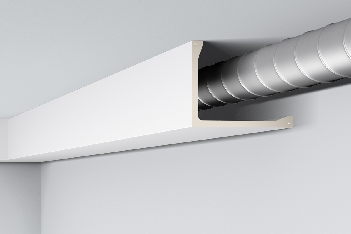 L2 – listwa gzymsowa, listwa narożna, gzyms Artsyl NMC – NMC – aranżacja wnętrza