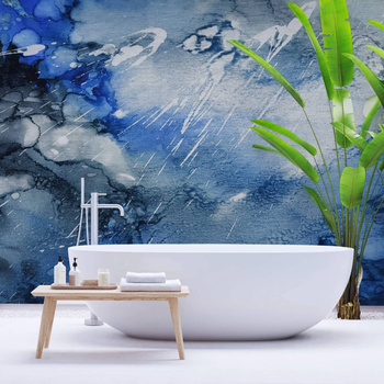 Lago Blue - Tapeta w standaryzowanych rolkach WallArt