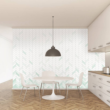 Simplicity Miętowy - tapeta Wallart