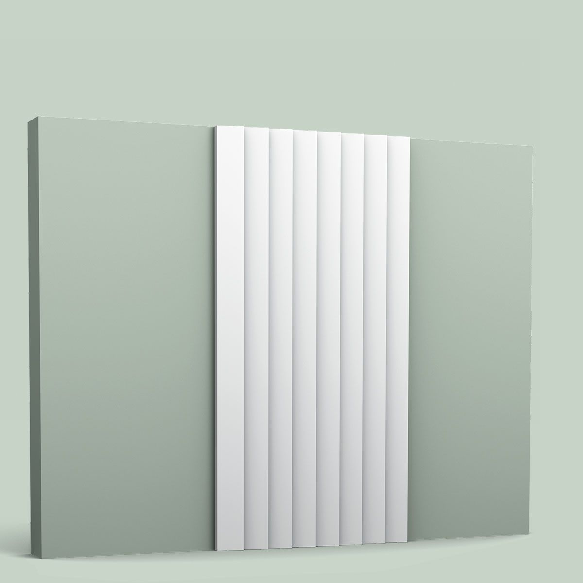 Panel ścienny 3D WX204 RIPPLE Orac na gładkiej ścianie